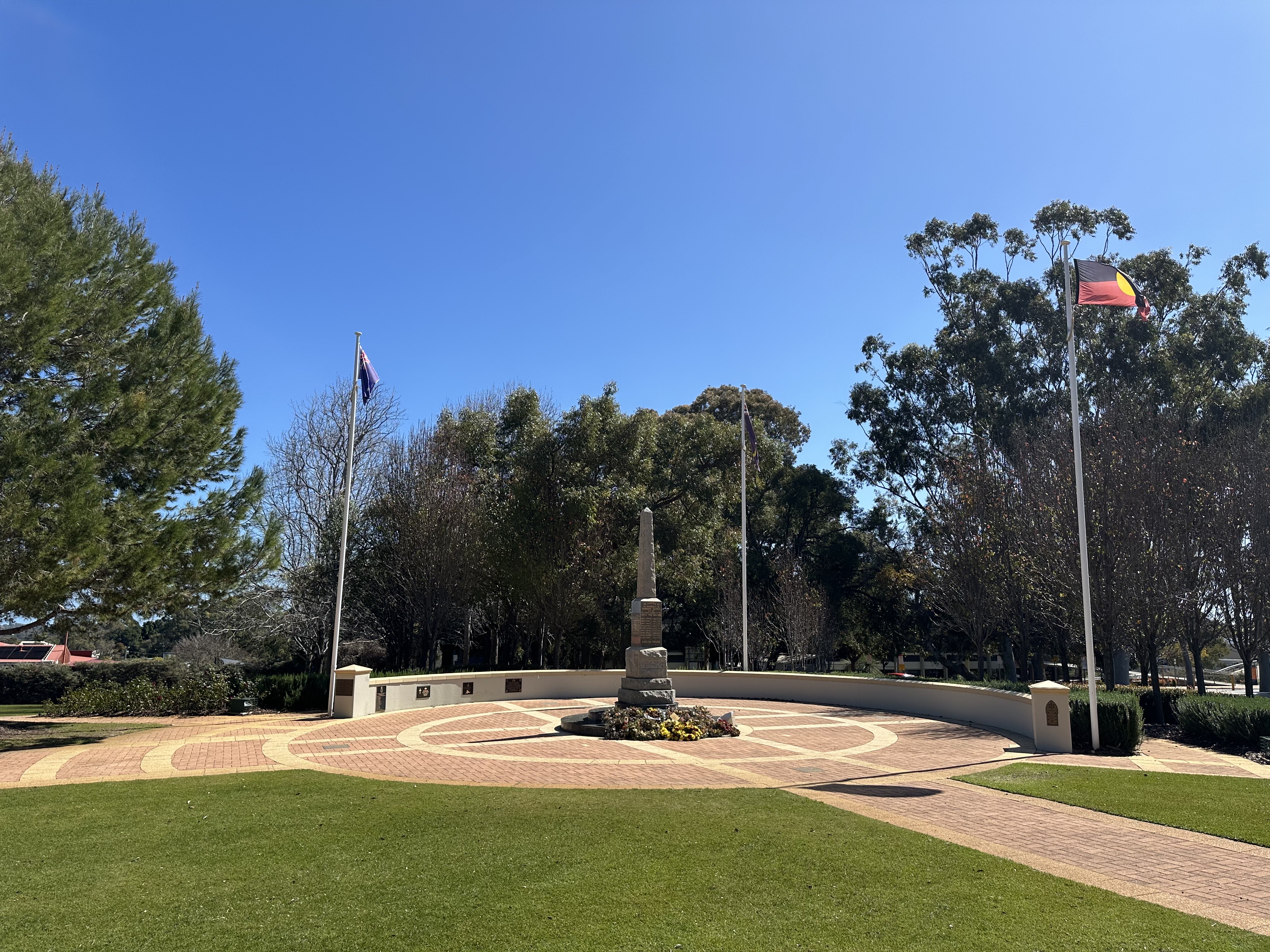 Local ANZAC memorial in Wanneroo